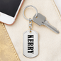 Kerry v01 - Luxury Dog Tag Keychain
