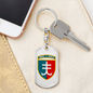 35th Marine Infantry Brigade (Ukraine) - Luxury Dog Tag Keychain