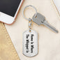 Whippet's Home - Luxury Dog Tag Keychain
