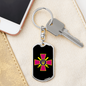 Ukrainian Ground Forces - Luxury Dog Tag Keychain