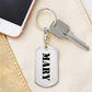 Mary - Luxury Dog Tag Keychain