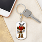 Viking 04 - Luxury Dog Tag Keychain