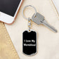 Love My Warmblood  v2 - Luxury Dog Tag Keychain