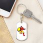 Superhero 01 - Luxury Dog Tag Keychain