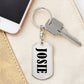 Josie v01 - Luxury Dog Tag Keychain