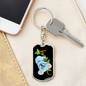 Koala 02-2 - Luxury Dog Tag Keychain