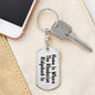 Rhodesian Ridgeback's Home - Luxury Dog Tag Keychain