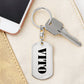 Vito - Luxury Dog Tag Keychain