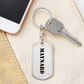 Maynard - Luxury Dog Tag Keychain