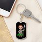 Knight 01-2 - Luxury Dog Tag Keychain