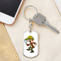 Detective - Luxury Dog Tag Keychain
