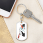 Stork - Luxury Dog Tag Keychain