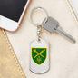 Operational Command North (Ukraine) - Luxury Dog Tag Keychain
