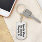 Shetland Sheepdog's Home - Luxury Dog Tag Keychain