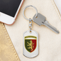 24th Mechanized Brigade (Ukraine) - Luxury Dog Tag Keychain