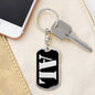 Al v3 - Luxury Dog Tag Keychain
