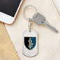 73rd Maritime Special Operations Center (Ukraine) - Luxury Dog Tag Keychain