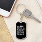 Miniature American Shepherd v2 - Luxury Dog Tag Keychain