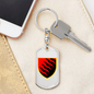 55th Artillery Brigade (Ukraine) - Luxury Dog Tag Keychain