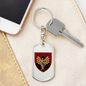 46th Air Assault Brigade (Ukraine) - Luxury Dog Tag Keychain