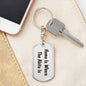 Akita's Home - Luxury Dog Tag Keychain