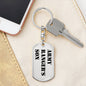 Army Ranger's Son - Luxury Dog Tag Keychain