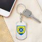 56th Motorized Infantry Brigade (Ukraine) - Luxury Dog Tag Keychain