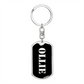 Ollie v2 - Luxury Dog Tag Keychain