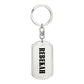 Rebekah v01 - Luxury Dog Tag Keychain