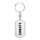 Landon - Luxury Dog Tag Keychain