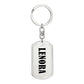 Lenora v01 - Luxury Dog Tag Keychain