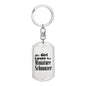 Miniature Schnauzer - Luxury Dog Tag Keychain