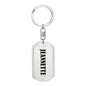 Jeannette v01 - Luxury Dog Tag Keychain