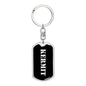 Kermit v3 - Luxury Dog Tag Keychain