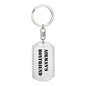 Airman's Boyfriend - Luxury Dog Tag Keychain