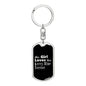Kerry Blue Terrier v2 - Luxury Dog Tag Keychain