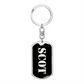 Scot v2 - Luxury Dog Tag Keychain