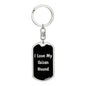 Love My Ibizan Hound v5 - Luxury Dog Tag Keychain