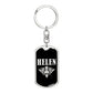 Helen v02a - Luxury Dog Tag Keychain