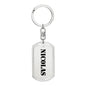 Nicolas - Luxury Dog Tag Keychain