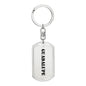 Guadalupe - Luxury Dog Tag Keychain