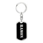 Ramon v3 - Luxury Dog Tag Keychain