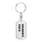 Soldier's Niece - Luxury Dog Tag Keychain