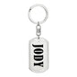 Jody v01 - Luxury Dog Tag Keychain