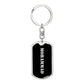 Mohammad v2 - Luxury Dog Tag Keychain