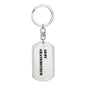 Army Grandmother - Luxury Dog Tag Keychain