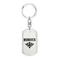 Rebecca v01a - Luxury Dog Tag Keychain