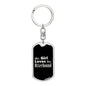 Otterhound v2 - Luxury Dog Tag Keychain
