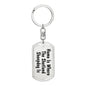Shetland Sheepdog's Home - Luxury Dog Tag Keychain