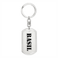 Basil - Luxury Dog Tag Keychain